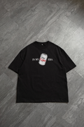 "In My Diet Coke Era" Black Unisex Oversized Tee