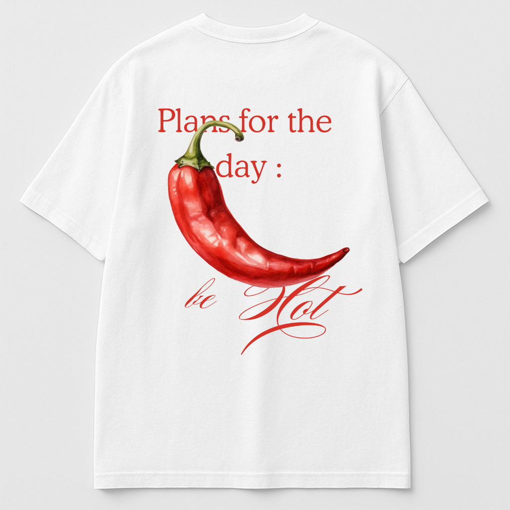 Spicy Mood Oversized Tee