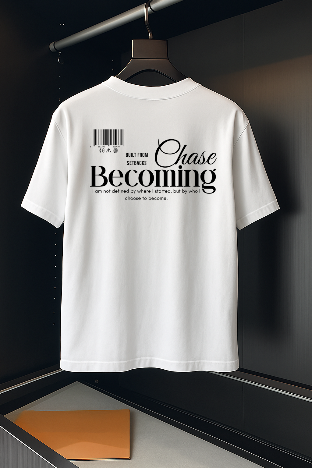 Chase Becoming – Built From Setbacks Tee