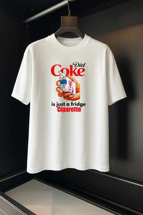 Diet Coke “Fridge Cigarette” Graphic T-Shirt