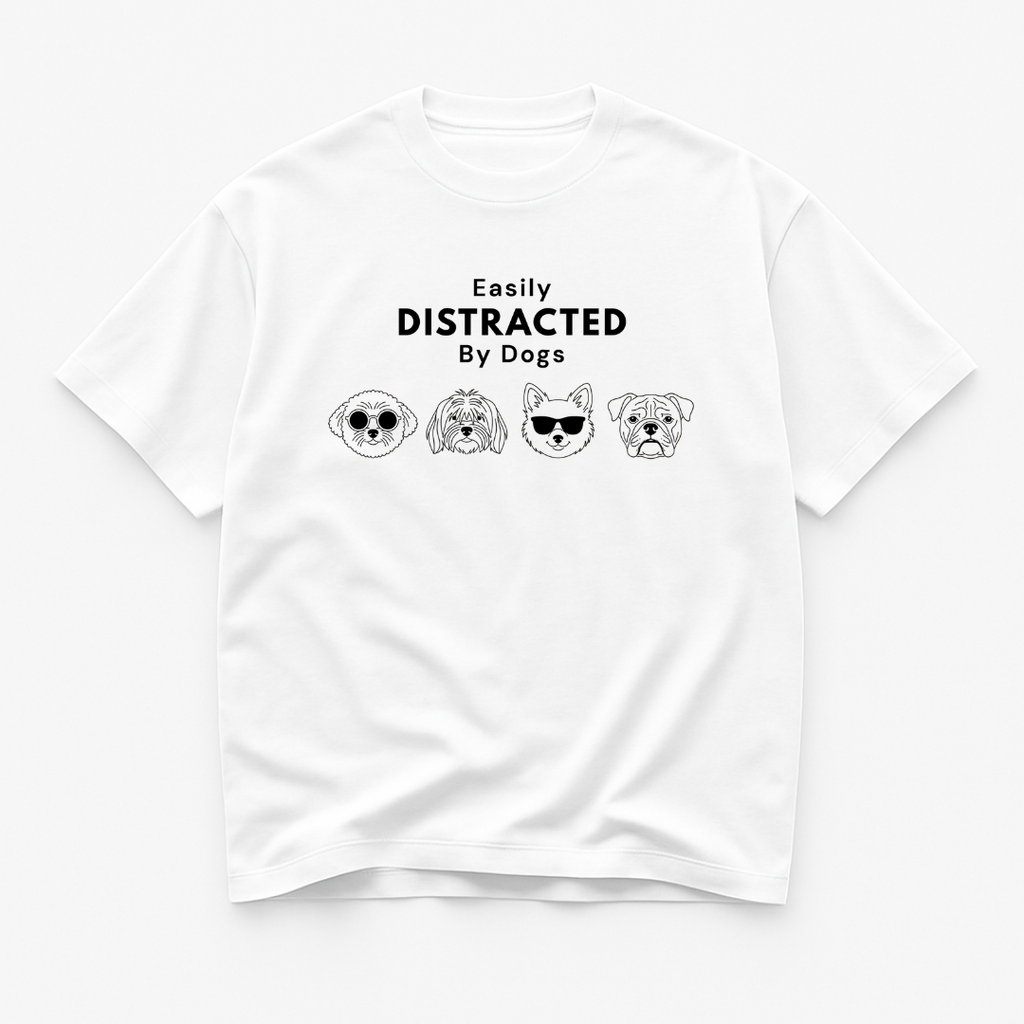 Easily Distracted… By Dogs 🖤