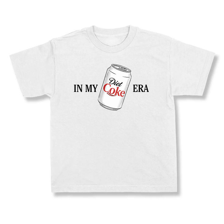 “In My Diet Coke Era” Aesthetic Graphic Tee