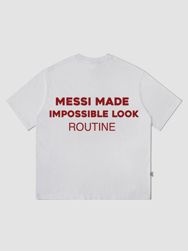 Messi made impossible look routine.