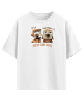 White Oversized T-shirt Front Design