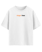 White Oversized T-shirt Front Design