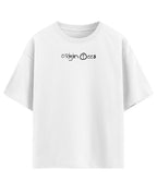 White Oversized T-shirt Front Design
