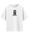 White Oversized T-shirt Front Design