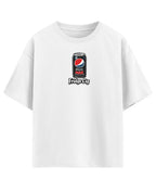 White Oversized T-shirt Front Design