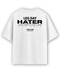 White Oversized T-shirt Back Design