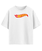 White Oversized T-shirt Front Design