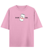 Baby Pink Oversized T-Shirt Front Design