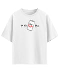 White Oversized T-shirt Front Design
