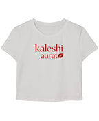 White Baby Tee Front Design