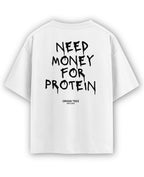 White Oversized T-shirt Back Design