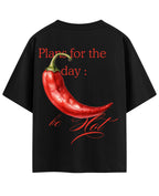 Black Oversized T-shirt Back Design