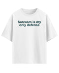 White Oversized T-shirt Front Design