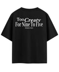 Black Oversized T-shirt Back Design