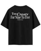 Black Oversized T-shirt Back Design