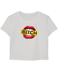 White Baby Tee Front Design