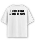 White Oversized T-shirt Back Design