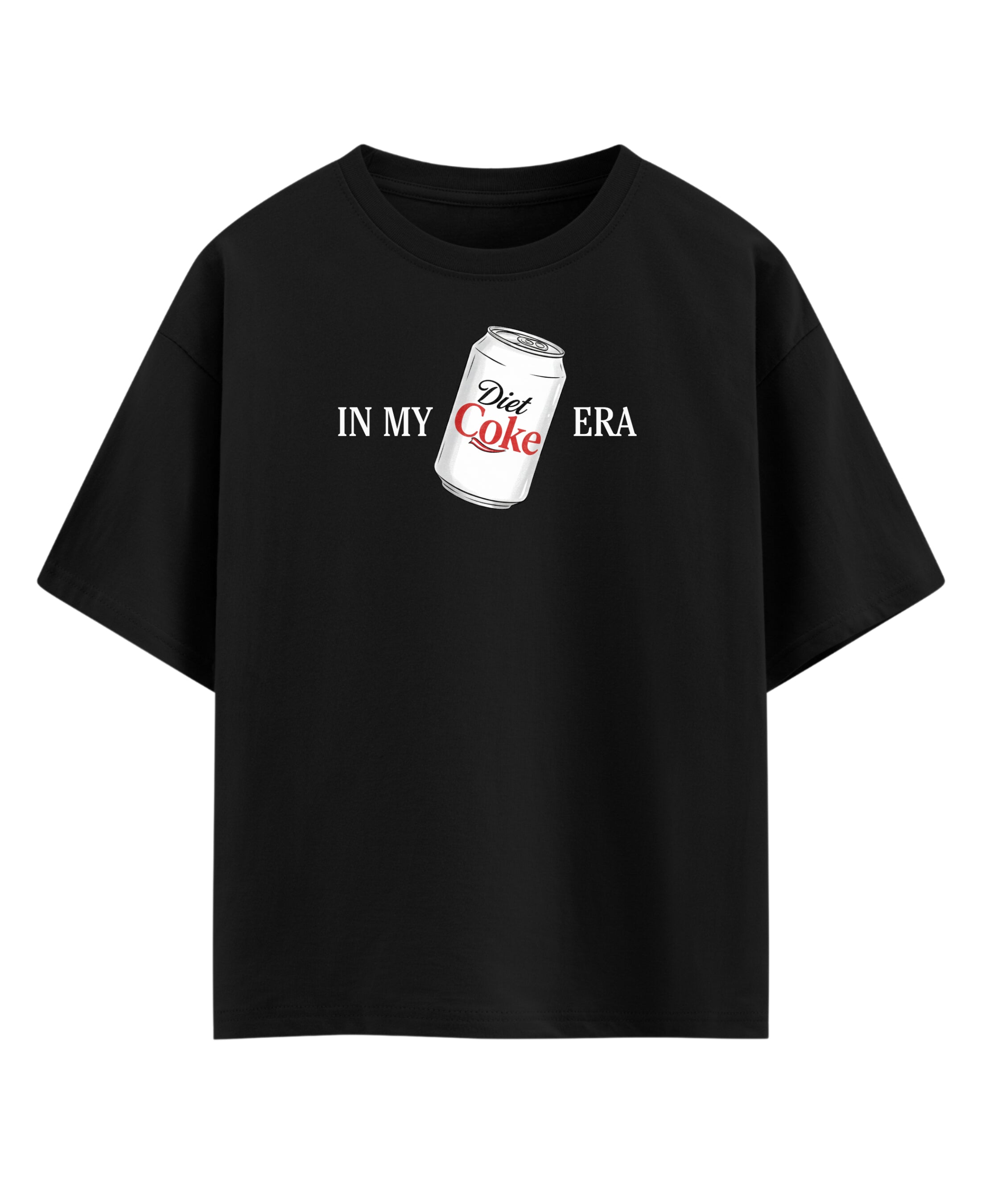 Black Oversized T-shirt Front Design