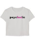 White Baby Tee Front Design