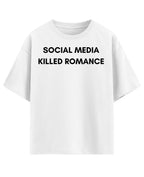 White Oversized T-shirt Front Design