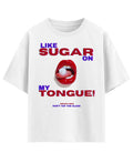 White Oversized T-shirt Front Design