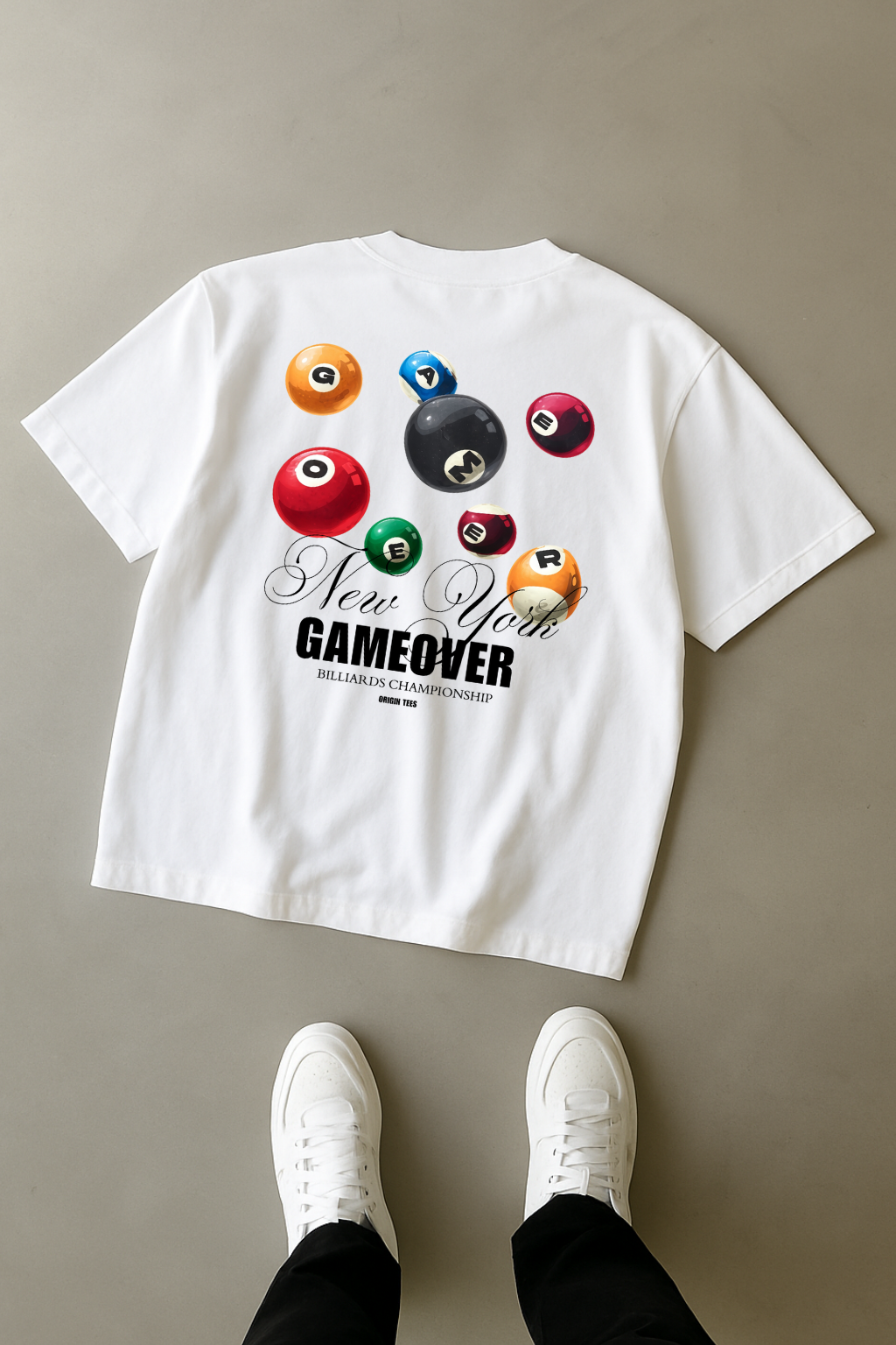 New York Game Over – Billiards Championship Tee