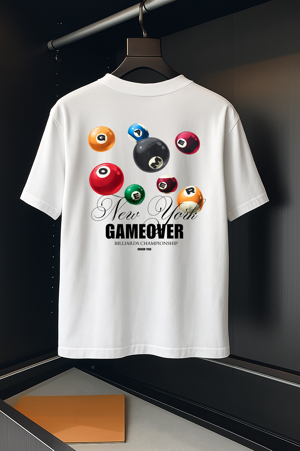 New York Game Over – Billiards Championship Tee