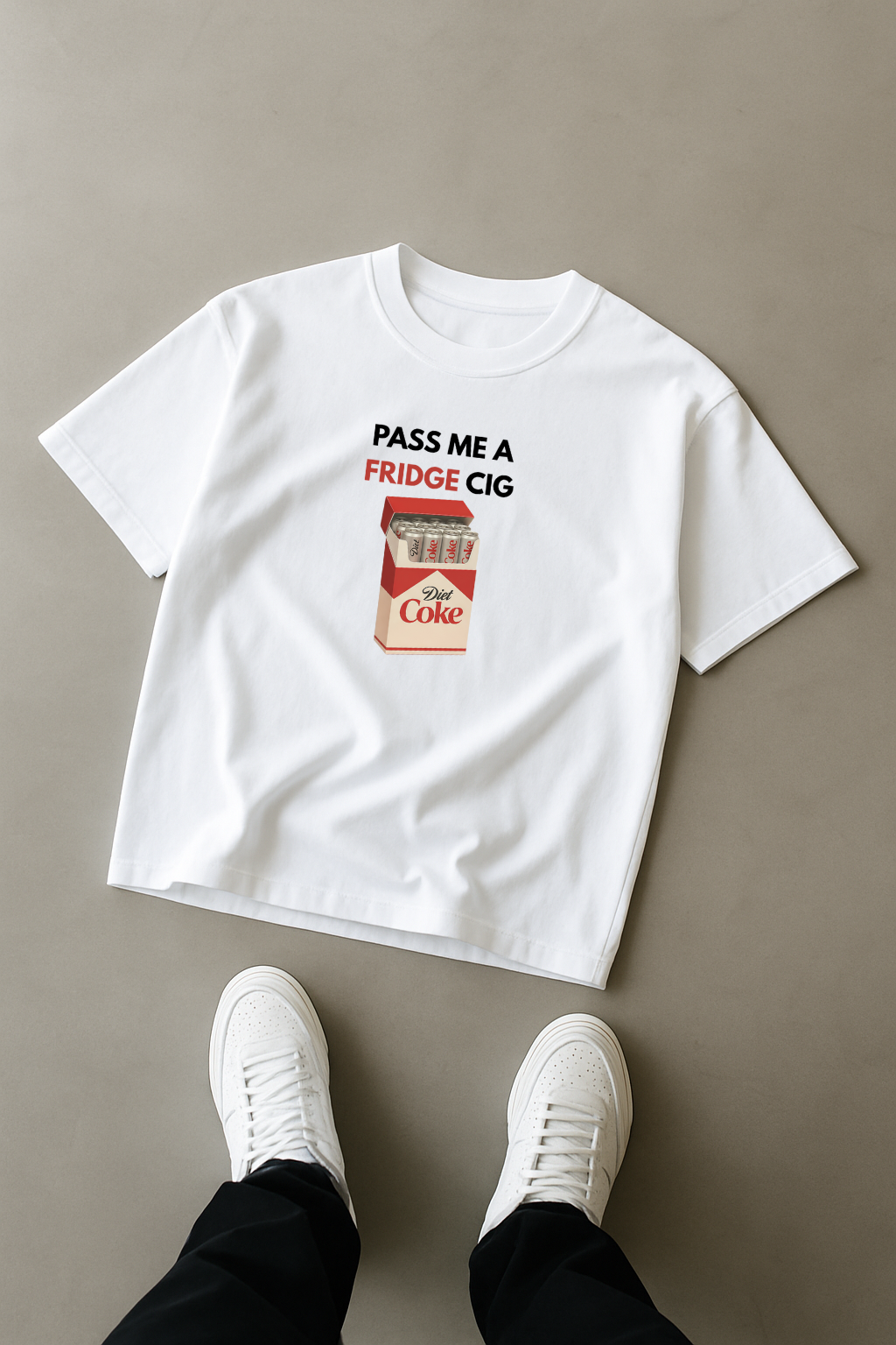 Pass Me A Fridge Cig Graphic T-Shirt