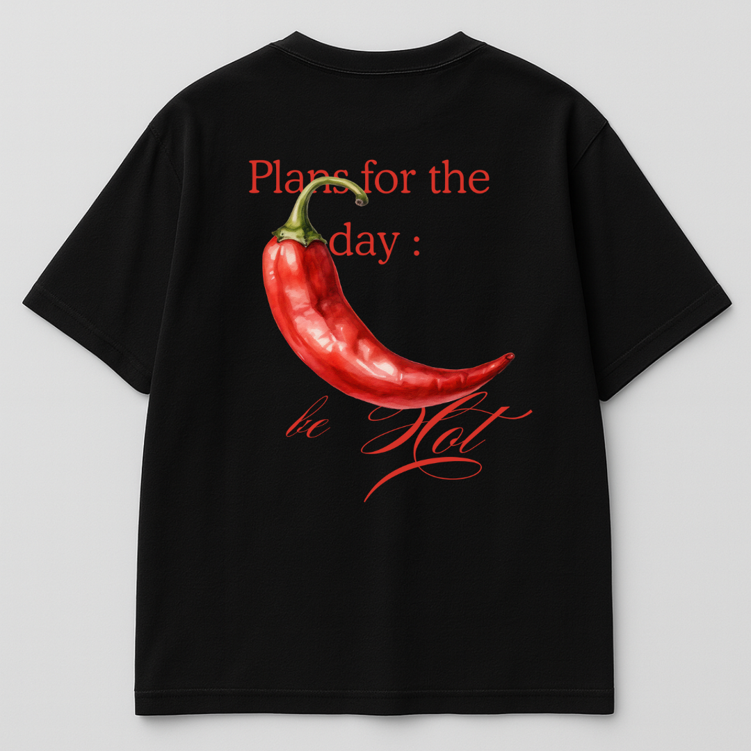 Spicy Mood Oversized Tee