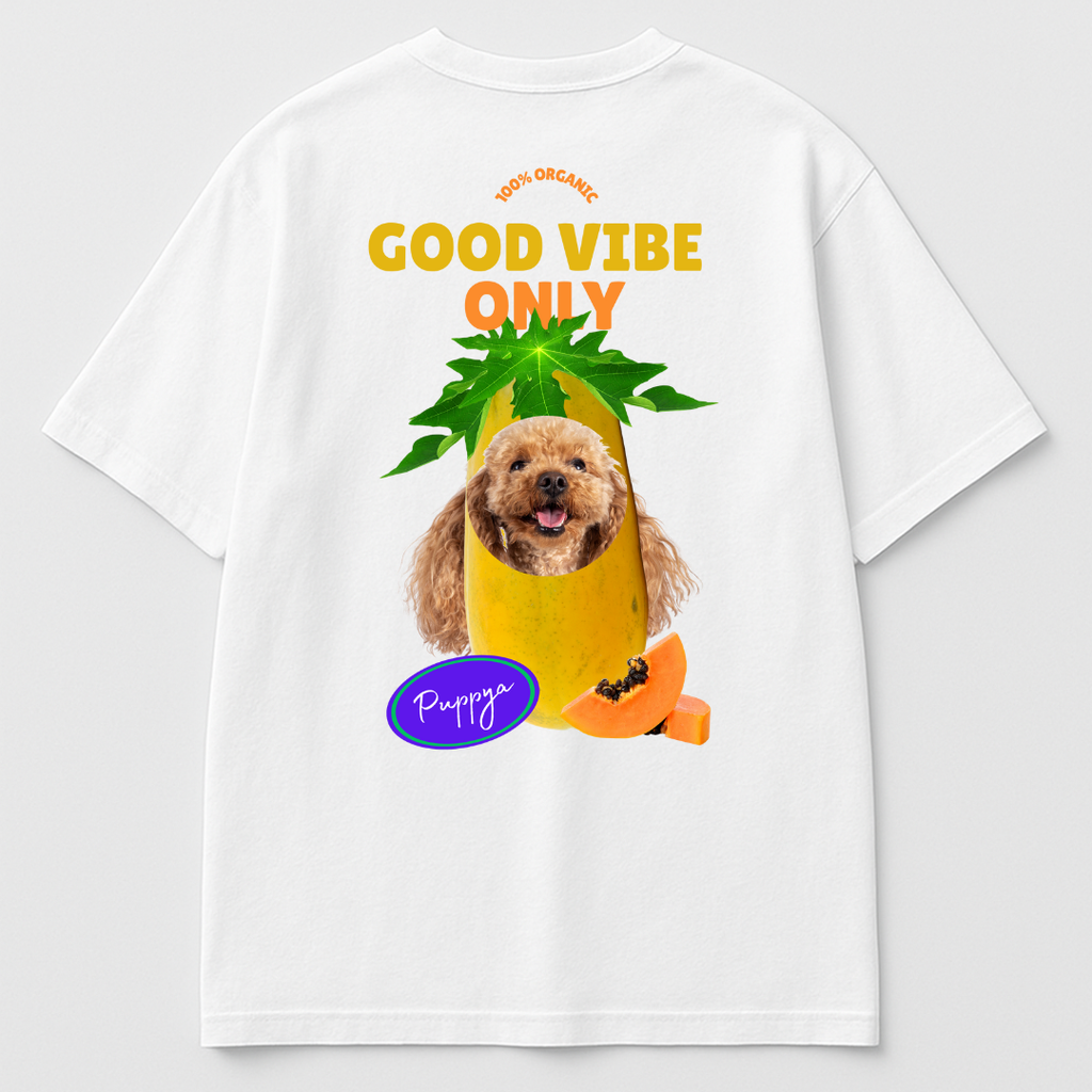 “Good Vibes Only” Oversized Tee