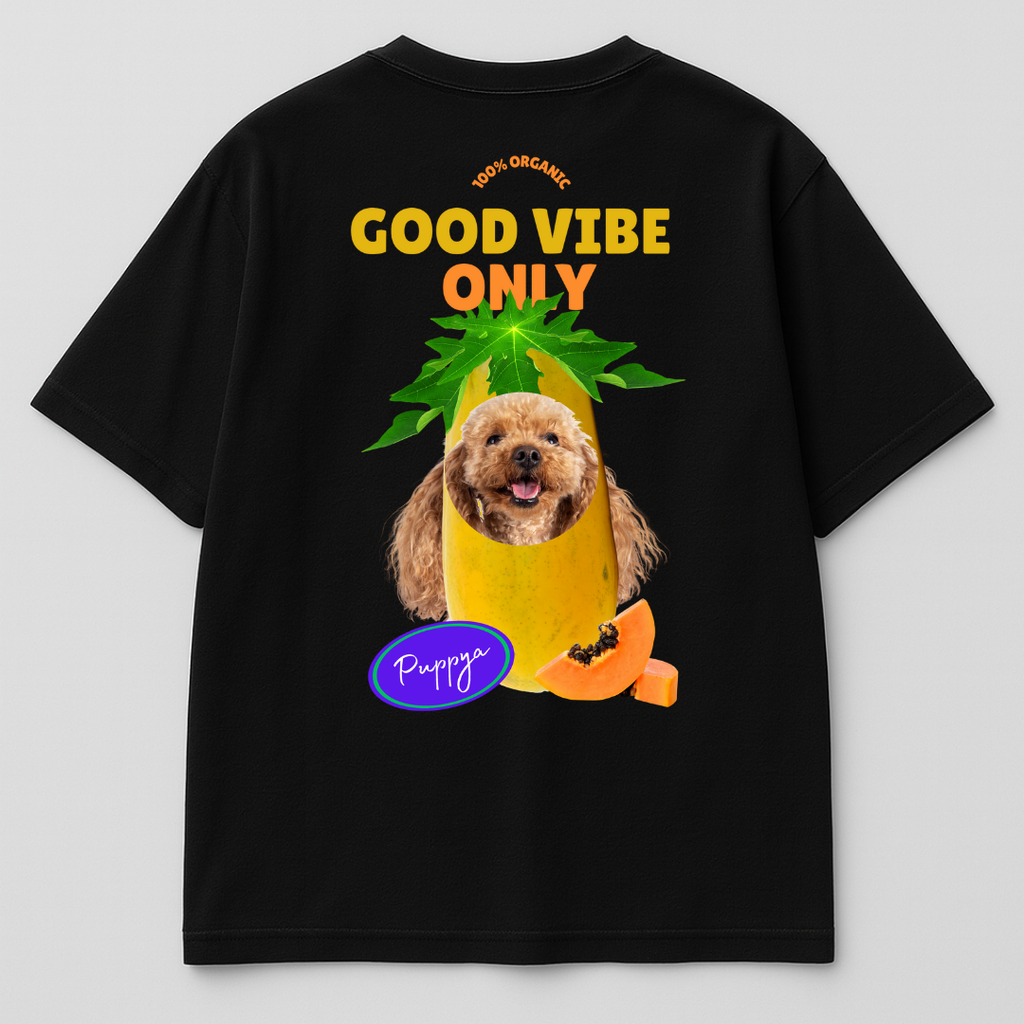 “Good Vibes Only” Oversized Tee