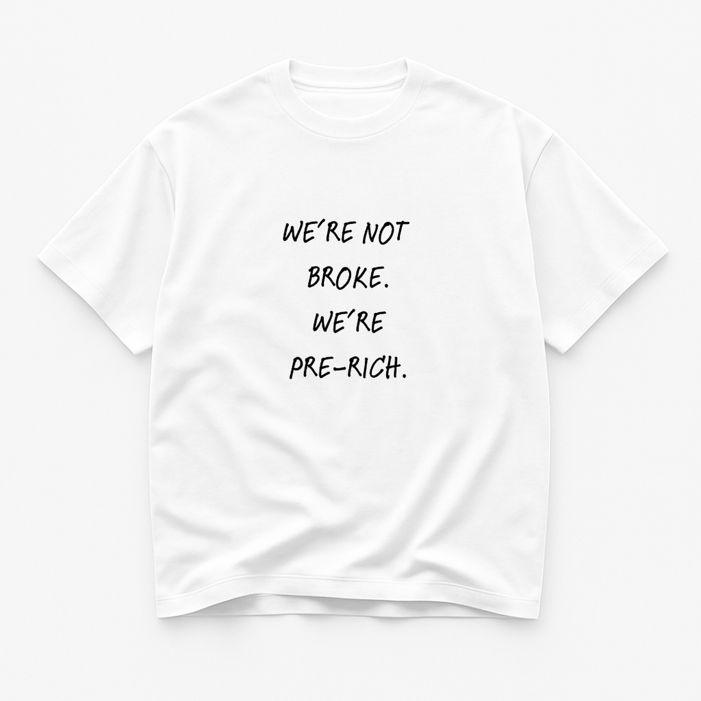 Minimalist Pre-Rich Statement Shirt